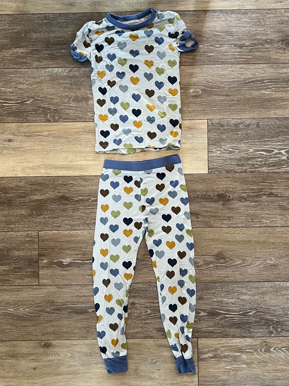 Emerson & Friends 3T Heart-Print Pajama Set 🩵